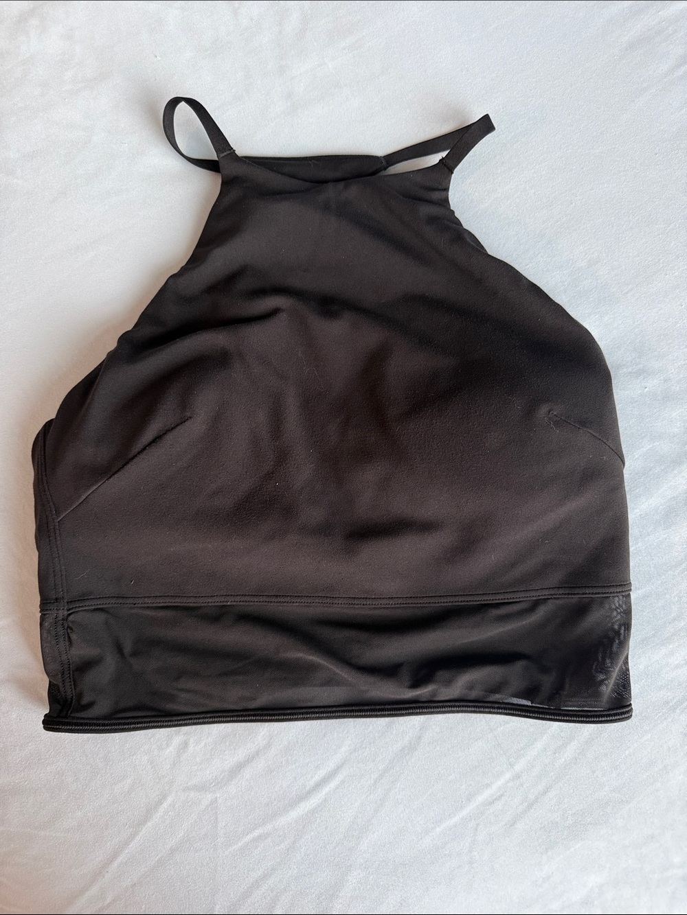 lululemon athletica Black High-Neck Athletic Bralette